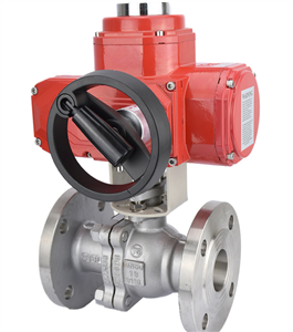 Q941F-16P不銹鋼防爆電動(dòng)球閥 304法蘭式220V開(kāi)關(guān)閥